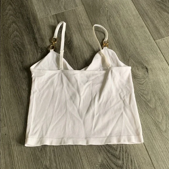 Women’s Jolie & joy white top M - Picture 3 of 3